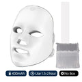 Wireless LED Face Mask 7 Colors Rechargeable Portable Facial Mask Skin Rejuvenation Skin Care Beauty Device