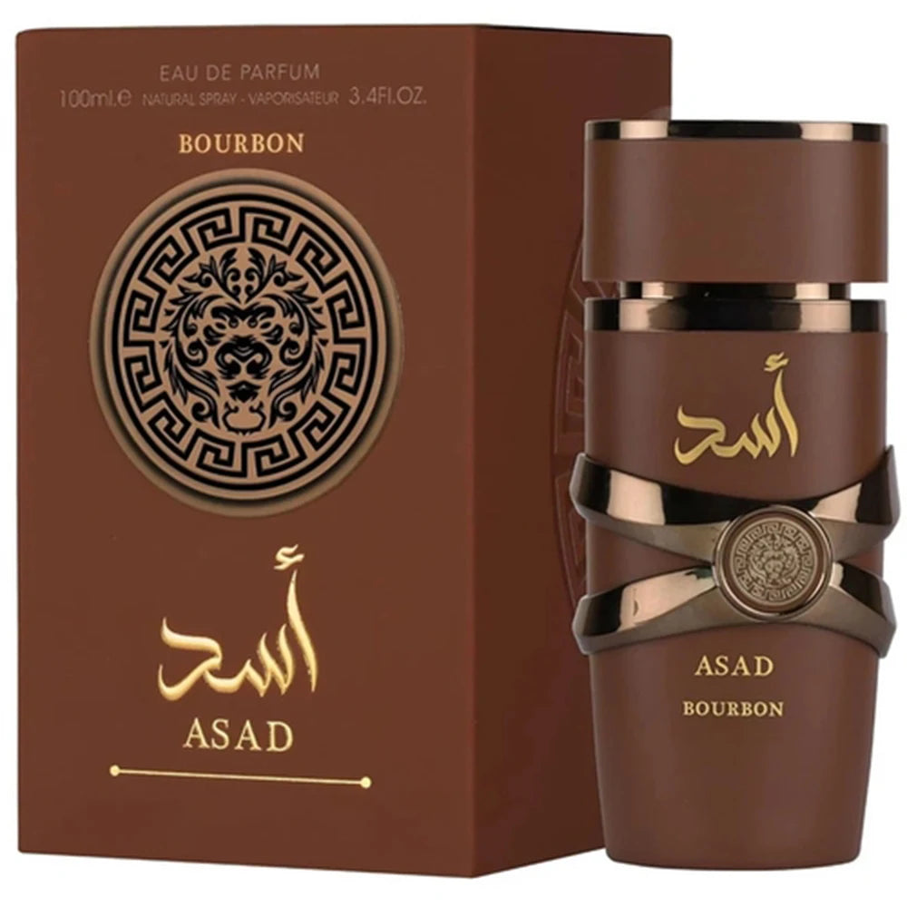 Asad Bourbon for Unisex Eau De Parfum Spray, 3.4 Ounces / 100 ml |   Unisex