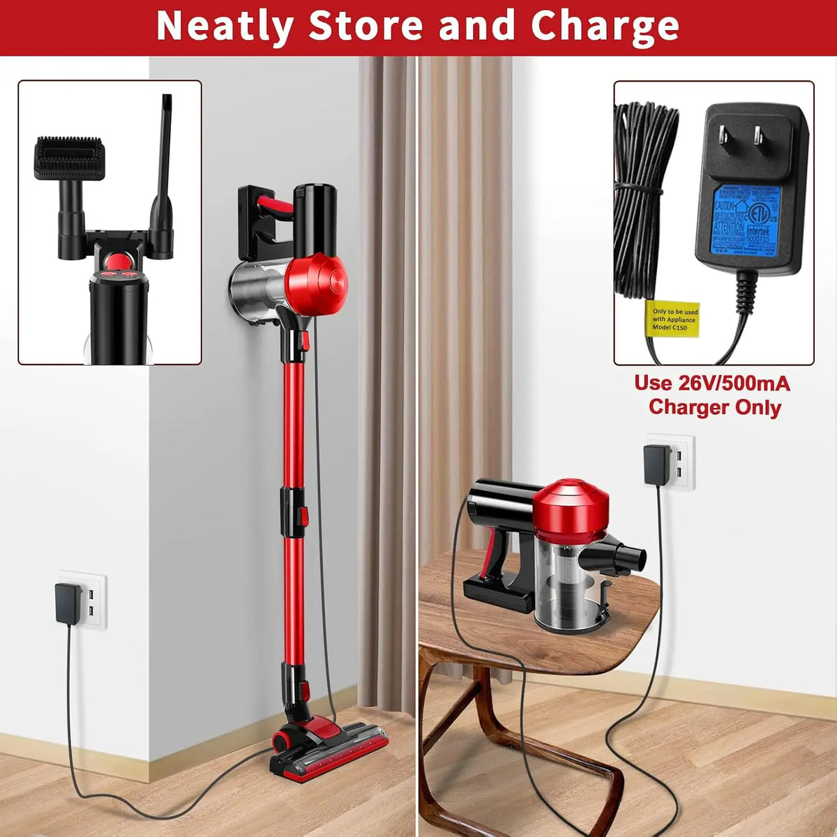 Cordless Stick Vacuum with Handheld Mode