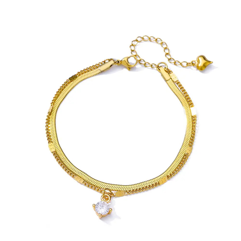 Colorful Boho Drops Anklets For Women Gold Color Stainless Steel Geometric Anklet Luxury Wedding Aesthetic Summer Jewelry Gift