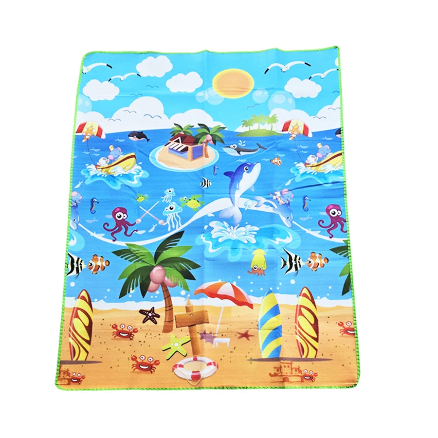 Baby Play Mat 180x120x0.3cm Children Crawling Carpet Toys for Kid Game Activity Gym Waterproof Rug Outdoor Indoor Soft Floor