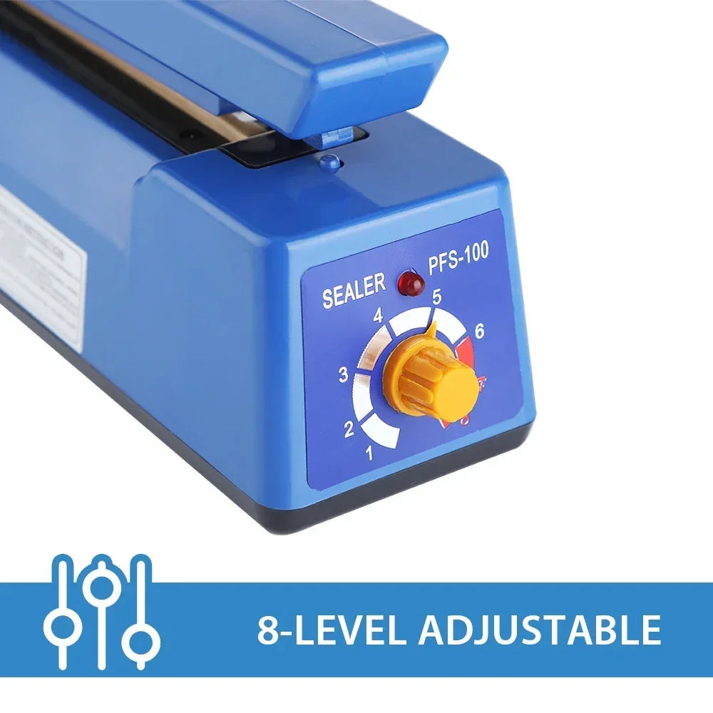 Impulse Sealer Manual Heat Sealer Machine for 8 Inch Plastic Bags Shrink Wrap Bag Sealers Vacuum Sealer Packaging Machine Food