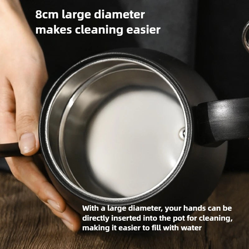 Gooseneck Electric Kettle 1L: Smart Temp Control for Pour-Over Coffee, Fast Boil Stainless Steel, 110V & 220V