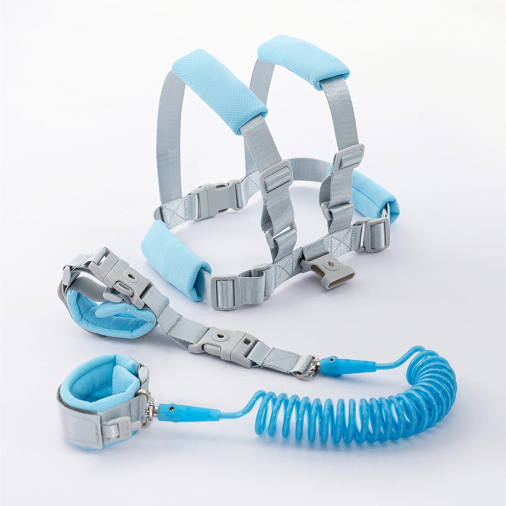 Infants and Young Children's Loss Prevention Belt Traction Rope Baby Loss Prevention Bracelet 2m Spring Rope Walking Baby Safety