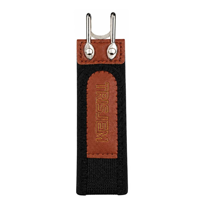 TRISJEM Brand Top Qualiy Men Elastic Waist Belt No Buckle Adjustable Stretch Nylon Hook & Loop Belt with Strong Metal Hooks
