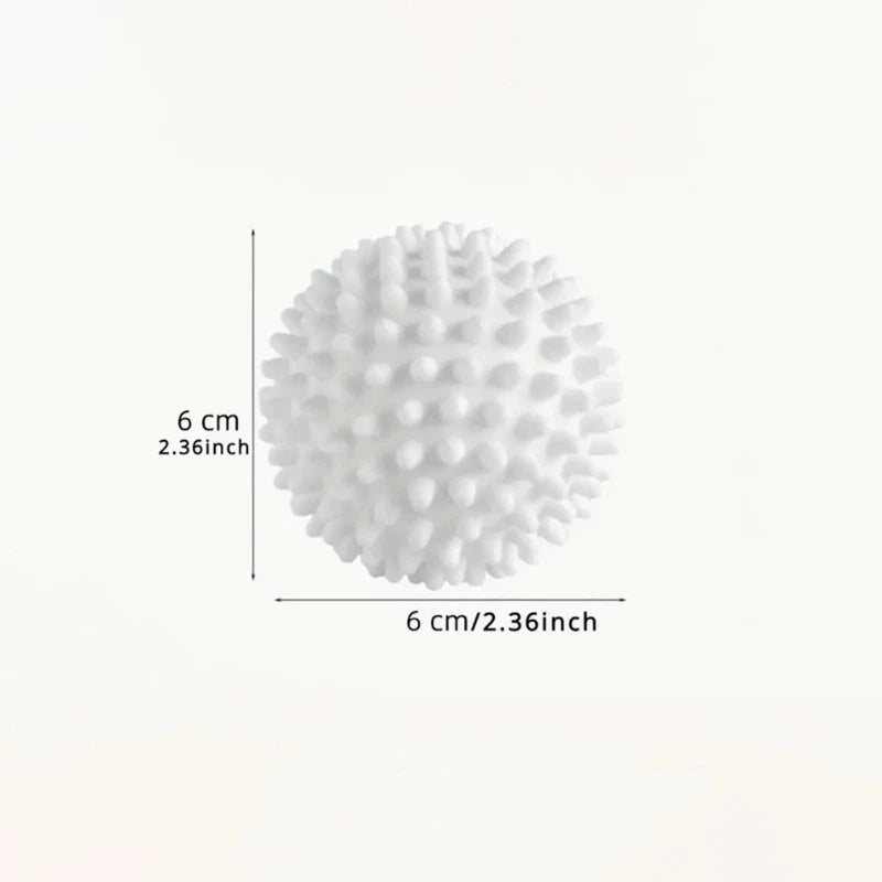 Reusable Laundry Ball Set (1/4pc) - Removes Hair, Softens Clothing, Prevents Tangling, Reduces Wrinkles