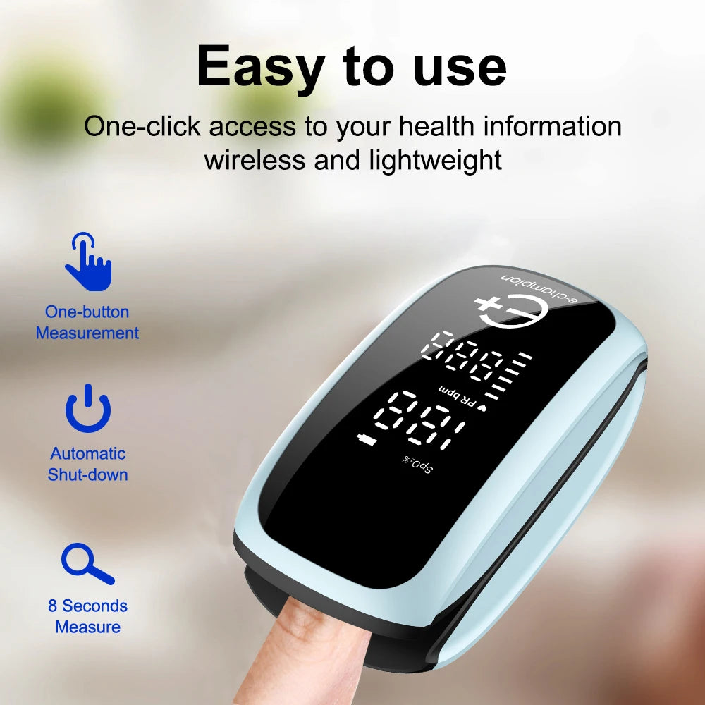 Rechargeable Oximeter Infrared Fever Thermometer Digital LCD Infant Adult Non-contact Laser Body Temperature Ear Thermometer