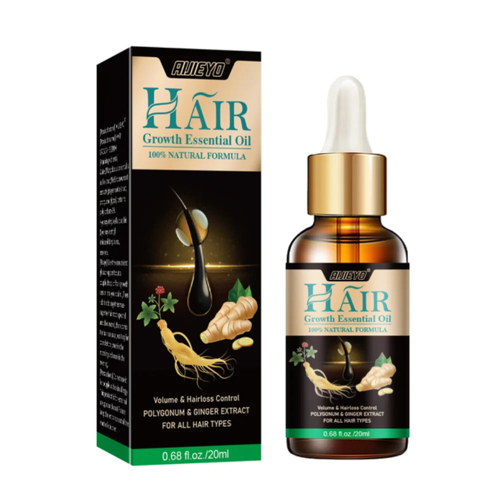 2023 Biotin Fast Hair Growth Oil  Regrowth Serum  Thinning Treatment   Liquid Anti- Loss for Women & Men