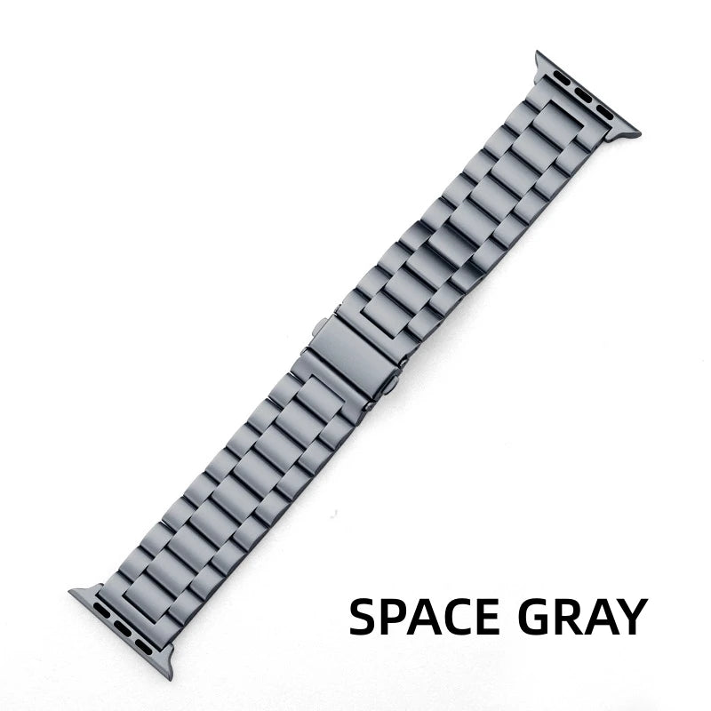 Stainless steel Strap For Apple Watch band UItra 49mm 9 8 7 45mm 41mm metal belt on Iwatch series 6 5 4 SE 3 44mm 42mm 40mm 38mm