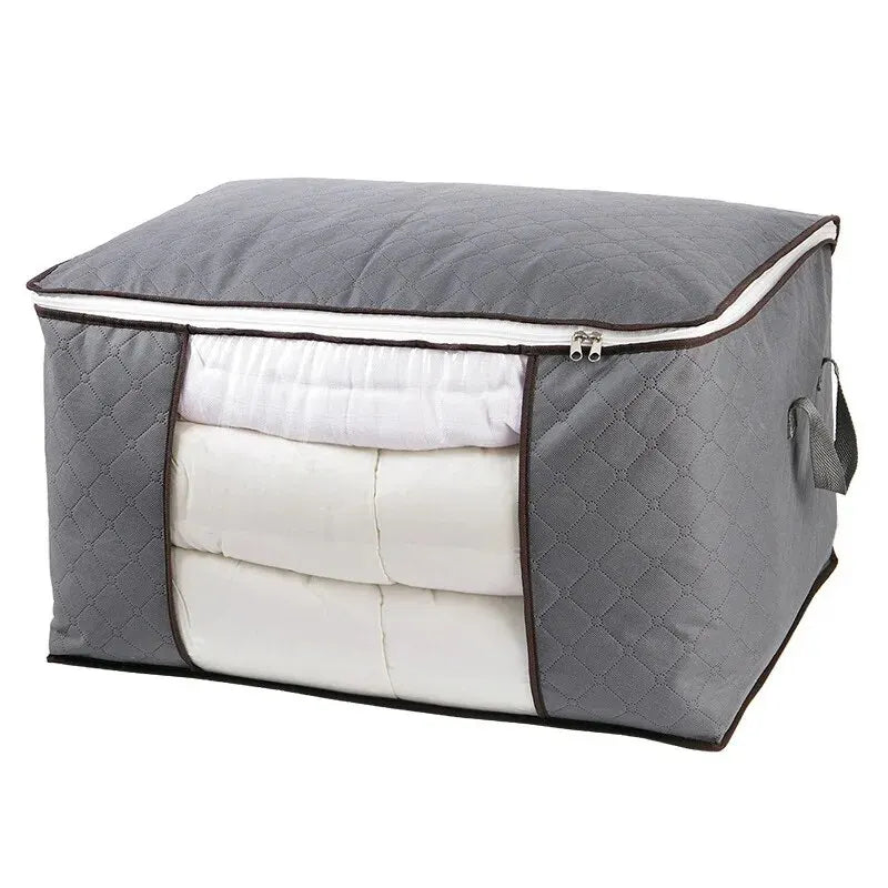 Clothes Quilt Storage Organiser Bag Luggage Moving Packing Storage Moisture-proof Bag Non-woven Quilt Storage Bag Packing Bag