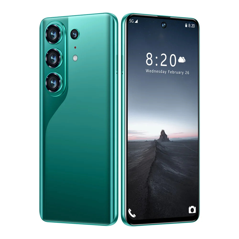 K-Touch Mobile Phones C26 Ultra Smartphone Android 5G 7.3 HD Cell Phone 22GB 2TB 7800mAh Octa Core Unlock Dual SIM 16+48MP Camera Global Version Cellphones