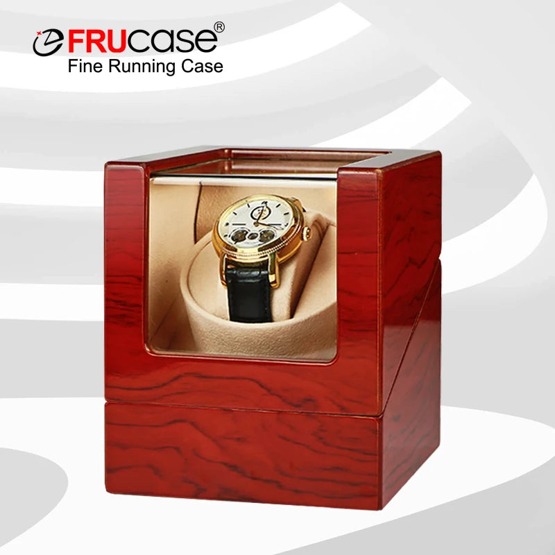 FRUCASE Upgrade Watch Winder For Automatic Watches Watch Box USB Cable 1+0/2+0/4+0