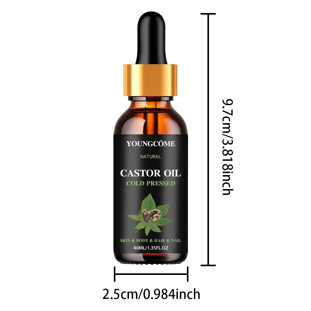 Castor Oil Hair Mask Castor Oil Hair Growth Oil Natural Treatment Nourish Reduce Hair Loss Anti-Breakage Hair Products