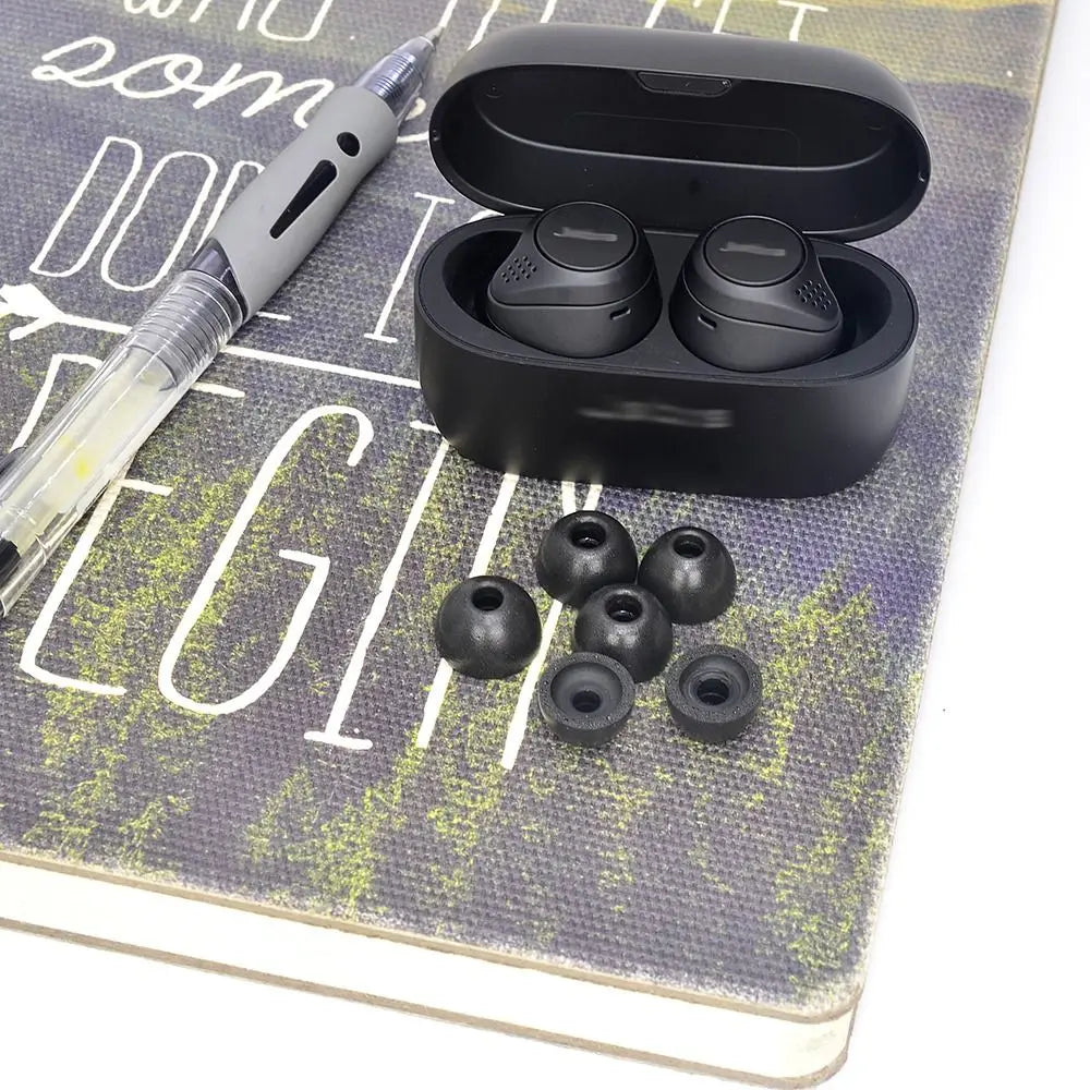 Replacement Silicone Ear Tip Earphone Accessories Memory Foam Earbuds Universal Anti-drop Earplug for Jabra Elite