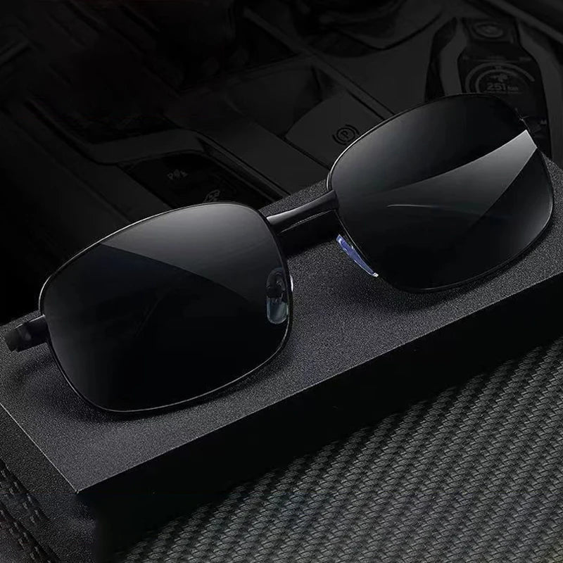Day And Night Polarized Color-changing Sunglasses Men Driving Fishing Glasses Night Vision Driving Sunglasses Metal XTP3027