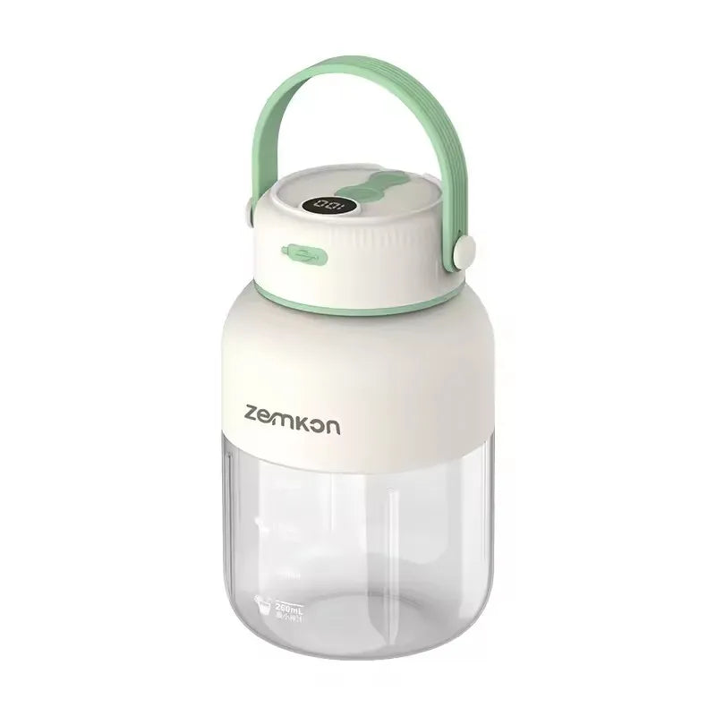 1100ML Portable Juicer Fresh Fruit Mixer 26 Blades USB Rechargeable Multifunctional Juicer Ice Crusher Smoothie Blender For Home