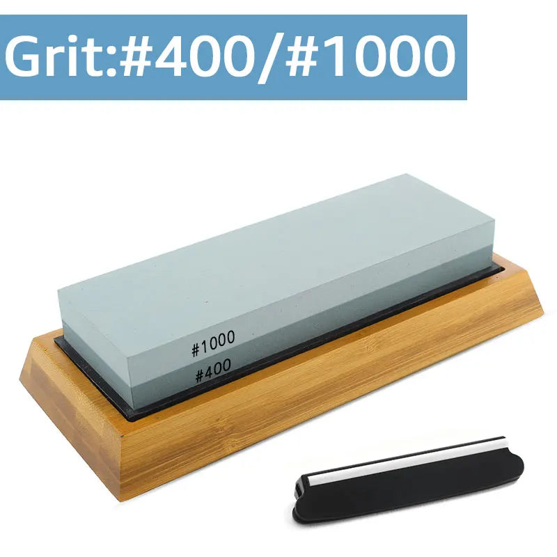 Sharpening Stone Knife Sharpener Professional Whetstone Dual Side Set Grinding Shapner Water Wetstone Kitchen Accessories Tools