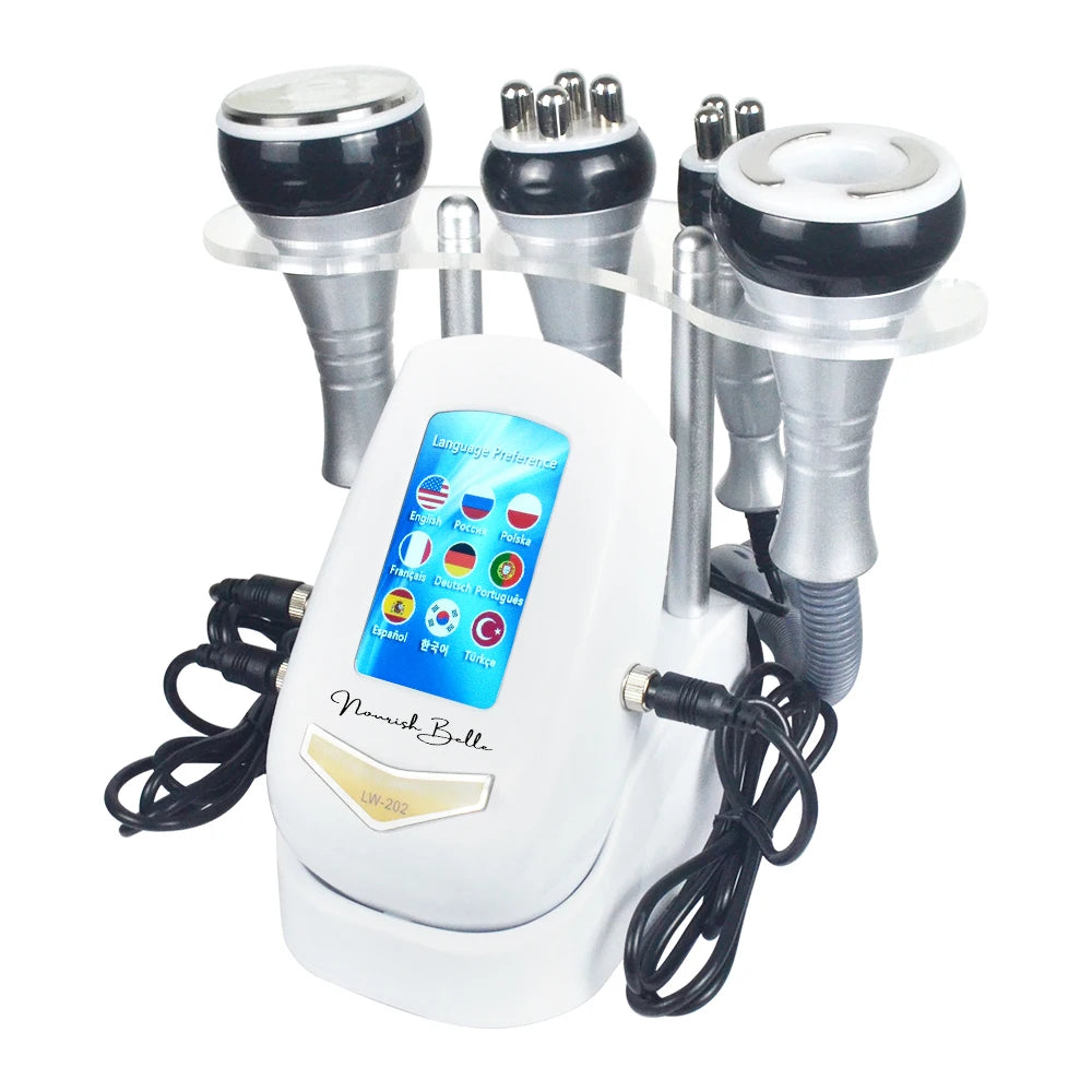 4-in-1 40K Cavitation Body Slimming Machine — Skin Tightening & Face Toning