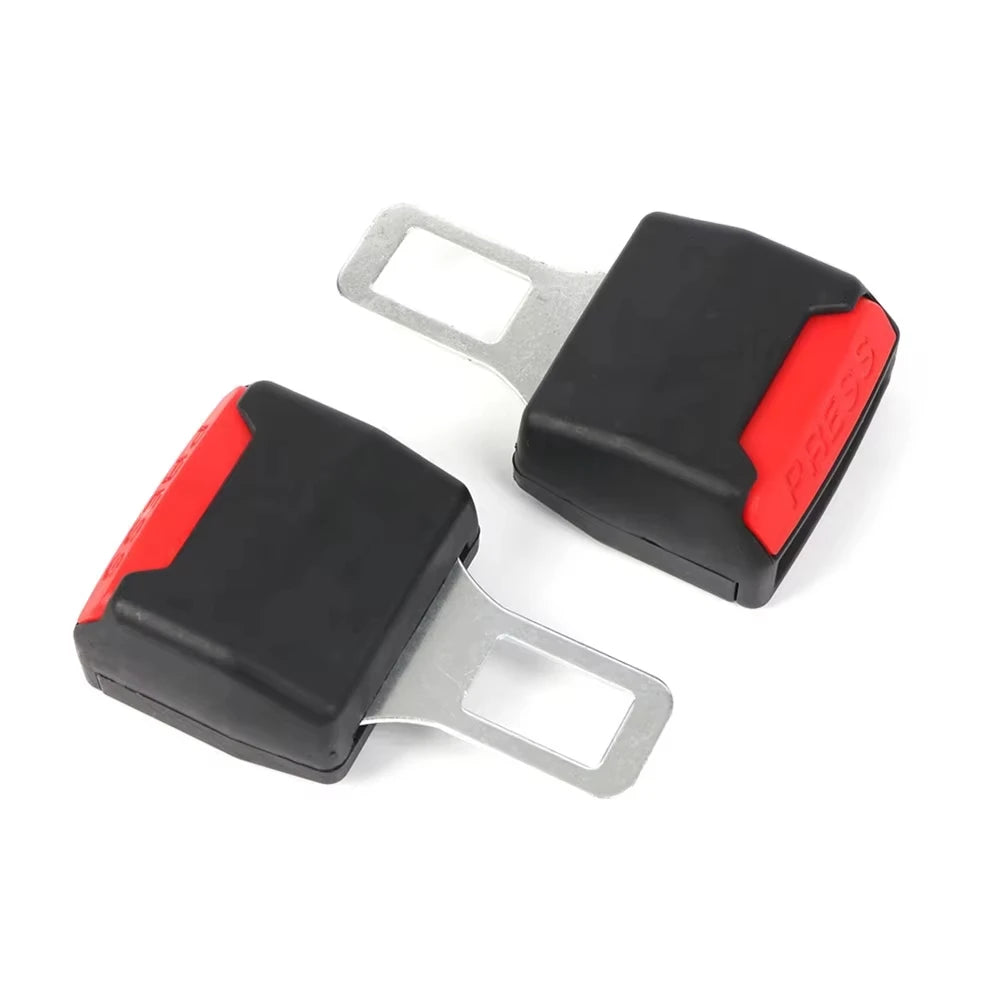 1/2PCS Car Seat Belt Clip Extension Plug Safety Seat Lock Buckle Seatbelt Clip Extender Converter Baby Car Seat Accessories