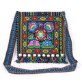Retro Ethnic Embroidered Crossbody Bag Shoulder Bag Vintage Beaded Shoulder Bag for Women Hand woven fabric