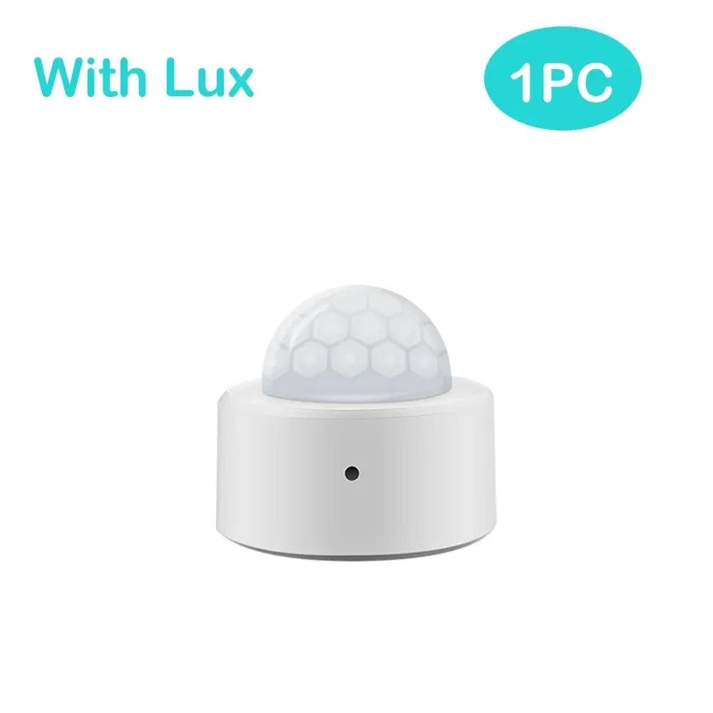Haozee ZigBee Smart PIR Motion Sensor Built In Battery Passive Infrared Detector Support Home Assistant Zigbee2mqtt