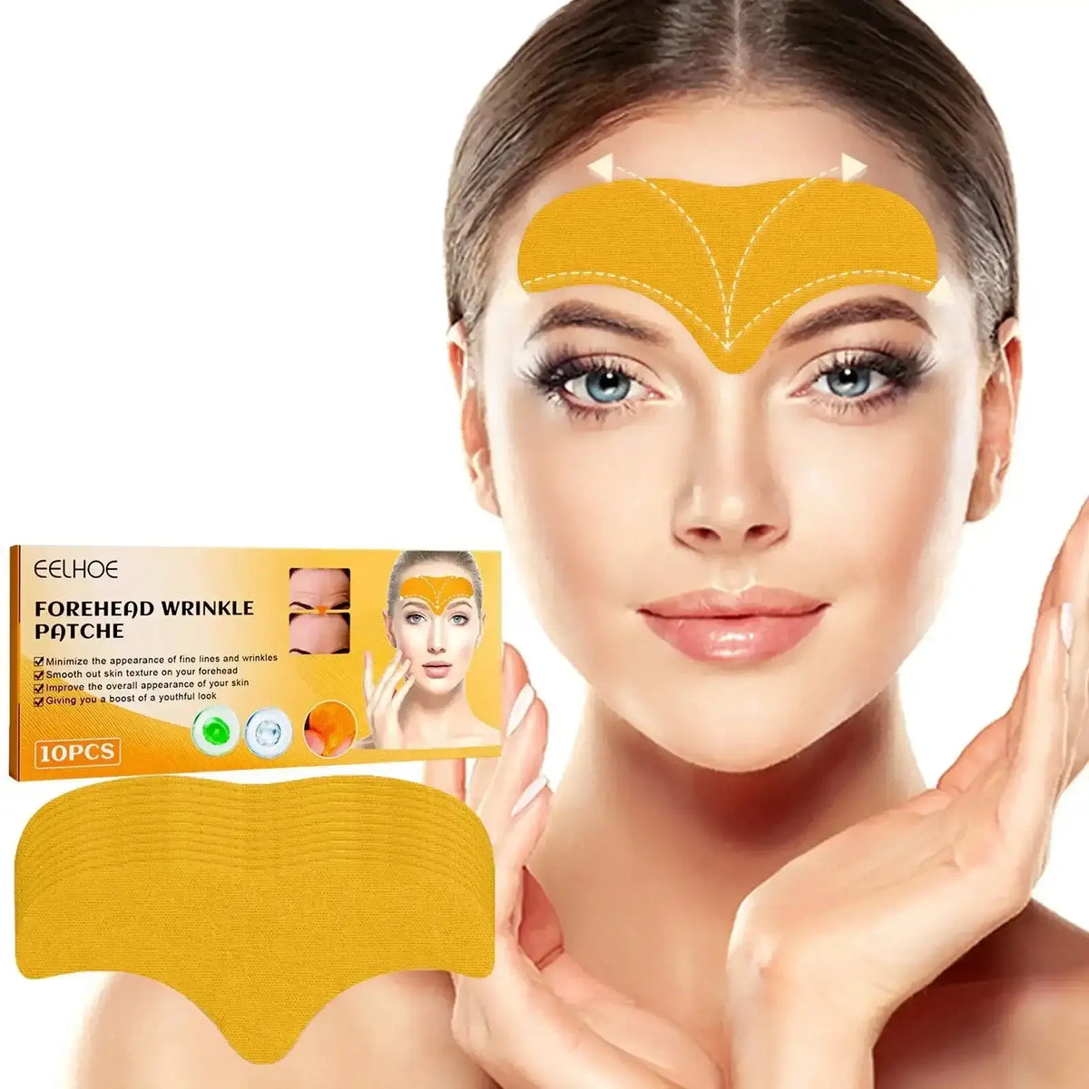 Forehead Gel Care Patches – 10 Pack