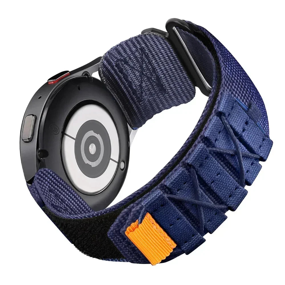 20mm 22mm Nylon Strap for Samsung Galaxy Watch 5 Pro Watchband for Galaxy Watch 7 6 40 44mm Watch 4 42 46mm ReplacementWristband