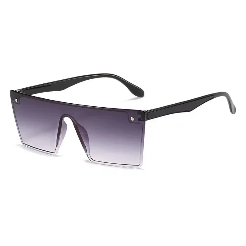 New Square Sunglasses Women Men Rimless Black Sun Glasses Lady Classics Vintage Rectangle Eyewear UV400 Oculos De Sol