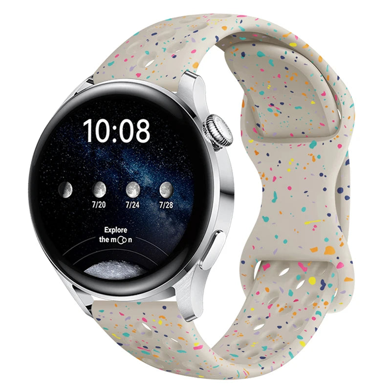 20mm 22mm Silicone Band For Huawei Watch GT6 GT6 Pro 46mm Sport Strap For Huawei Watch GT5Pro GT2 3 4 5 46mm 42mm /GT3Pro 43mm