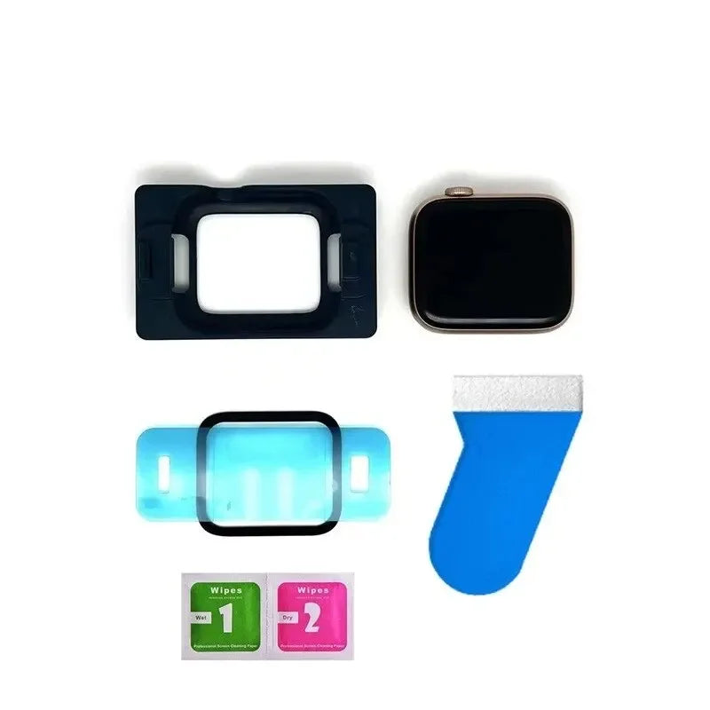 Install Tray Screen Protector for Apple Watch Ultra Series 8 7 6 5 4 3 SE Protective iWatch 49mm 45mm 41mm 44mm 42mm 40mm 38mm