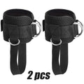 1/2Pcs New Ankle Straps for Cable Machines Kickbacks - Adjustable Comfort Ankle Cable Attachments for Gym Ankle Leg Extensions