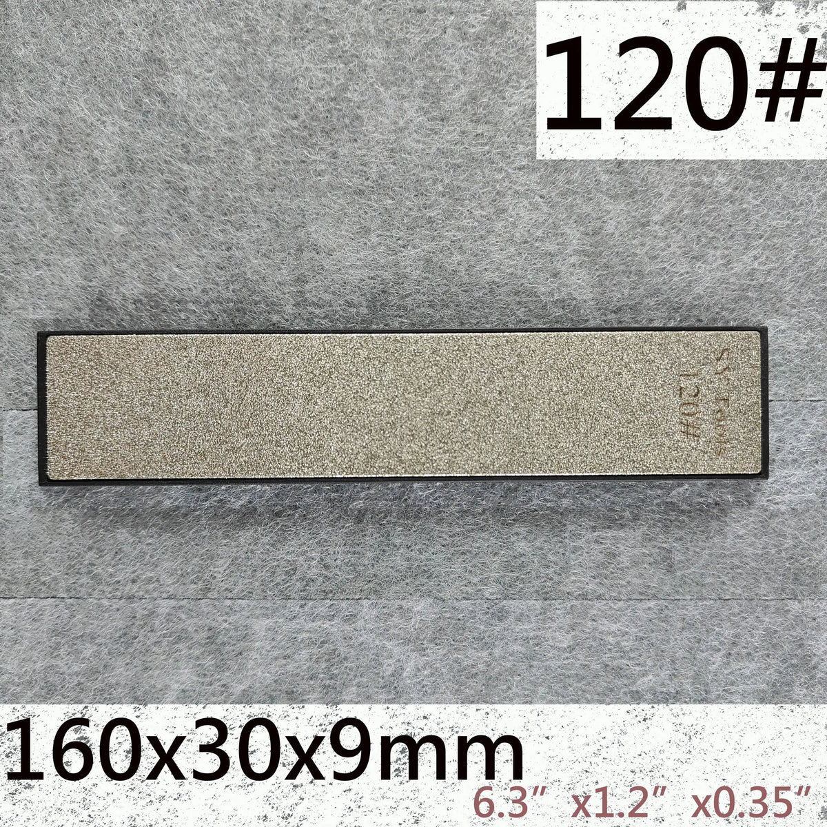 Widened Diamond Sharpening Stone Compatible with Fixed-Angle Sharpener for Kitchen Knives and Outdoor Tools, Portable Sharpening