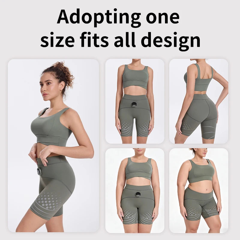 EMS Muscle Stimulator Smart Fitness Pant Hips Trainer Buttocks Massager Muscle Toner Help Lift Shape Tighten Butt Women Men