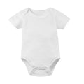 100%Cotton Baby Boys Girls Romper Short Sleeve Funny Letter Print I Love Mom Dad Jumpsuit Infant Newborn Costume Clothes