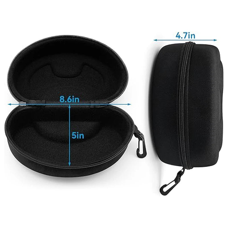 Tolex Ski Snowboard Goggles Storage Box Hard EVA Portable Protection Carrying Case Water Resistant Shockproof Ski Accessories