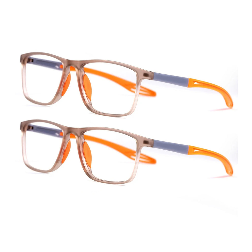2 Pack Smart Automatic Zoom Eyeglasses Anti-Blue Light Reading Glasses Men Women Optical Spectacle Intelligent Zoom Eyeglass