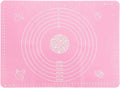 Food gradePlasticRolling Mat with Measuring Tool Non slip Kneading Mat, Easy To Clean Non stick Baking Mat ReusableBakingUtensil