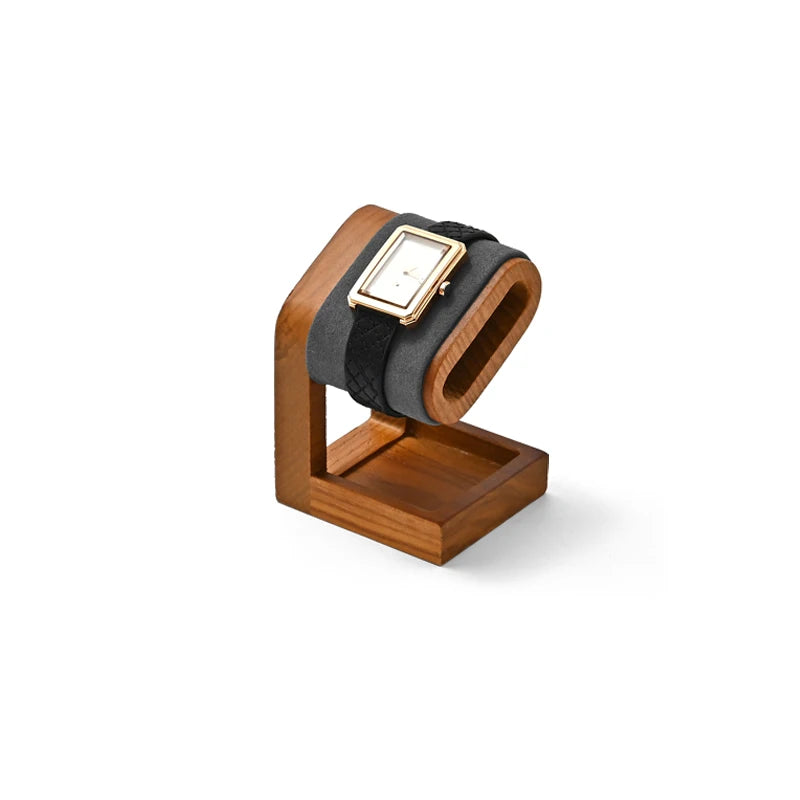 Oirlv Wooden Jewelry Organizer Bracelet Watch Display Stand Jewelry Storage Holder Watch Rack Watch Display Props For Showcase