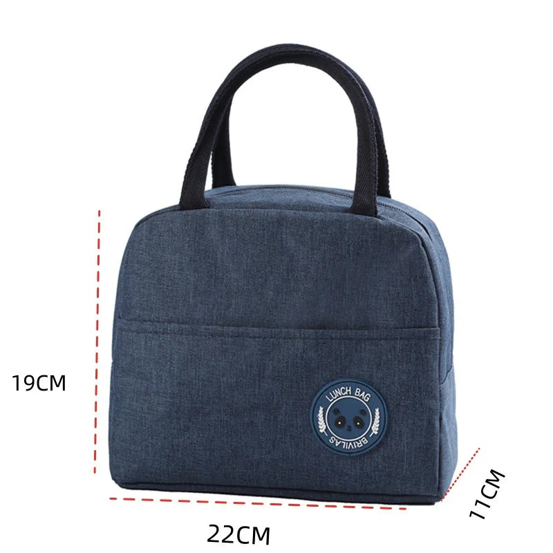 Insulated Lunch Bag Insulation Bento Pack for Men Women BPA Free Leakproof Food Container Carrier with Handle