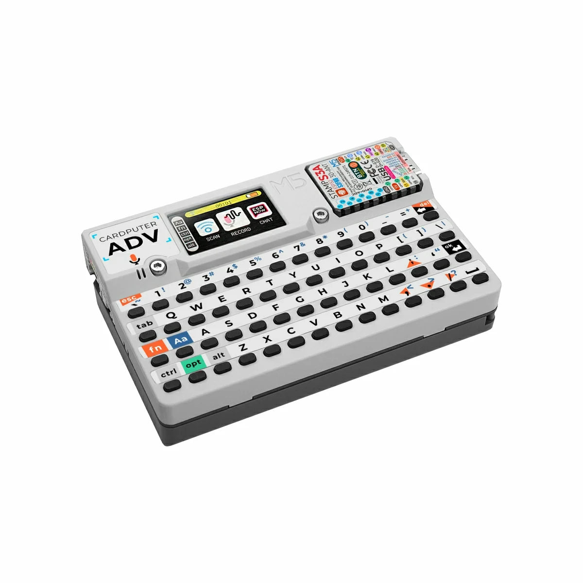 M5Stack Cardputer ADV new Version StampS3A Development Board Portable Computer 1.14 Inch 56Key Keyboard Card Microcontrolle