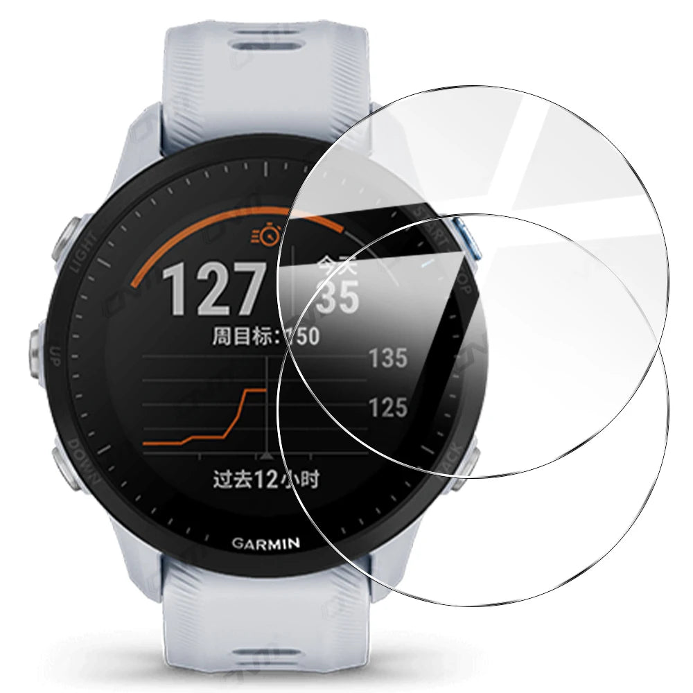 9H Tempered Glass for Garmin Forerunner 955 945 255 245 Music 55 Accessories Screen Protector Glass Ultra-HD Anti-scratch Film