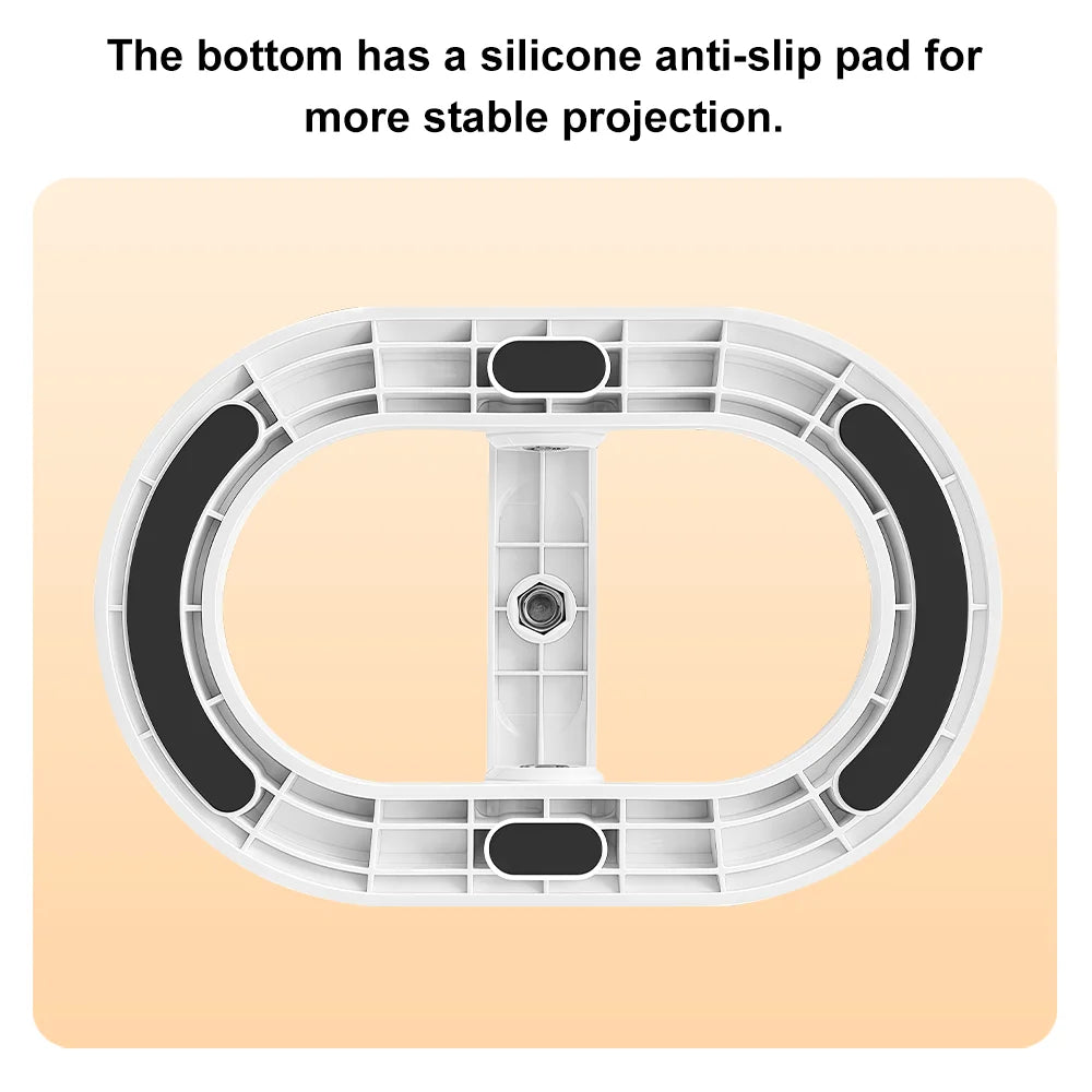 Mini Desktop Projector Stand with ± 30° Infinitely Adjustable Load-Bearing Capacity of 2.5Kg and Anti Slip Silicone Protection