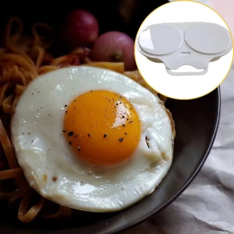 Food Grade Microwave Egg Cooker Heat Resistant Plastic Egg Poacher Steamer Nonstick Portable Egg Fryer Mold Home Kitchen Gadget