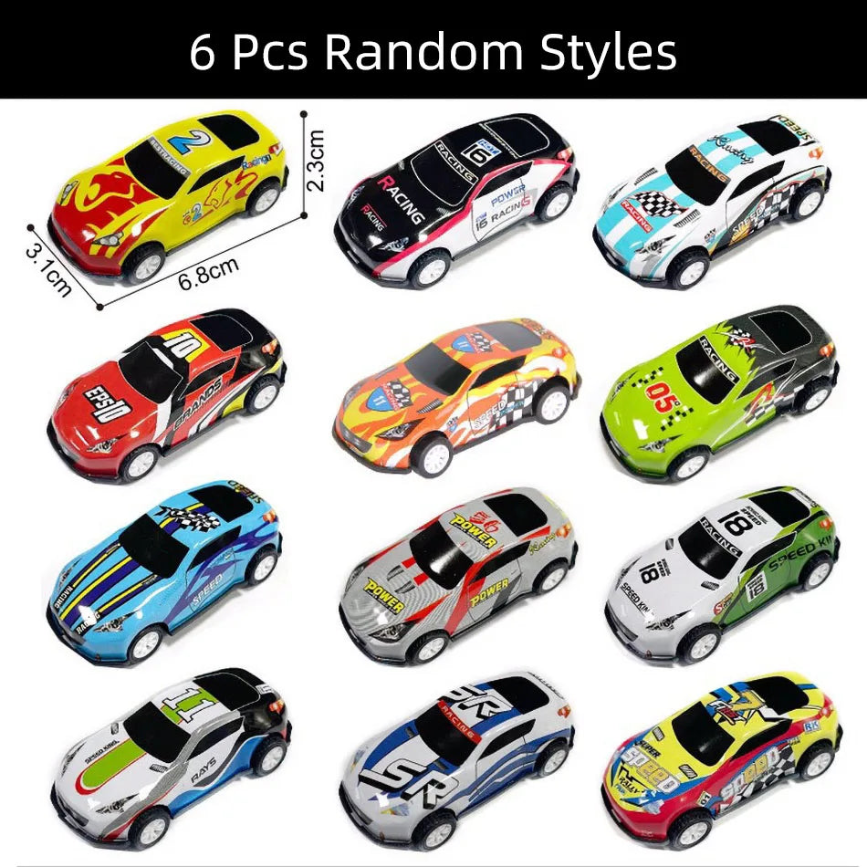 Cartoon City Traffic Rug Baby Play Mat Road Carpet 6 Toys Cars Children Christmas Birthday Party Gift Playmat Educational Mat