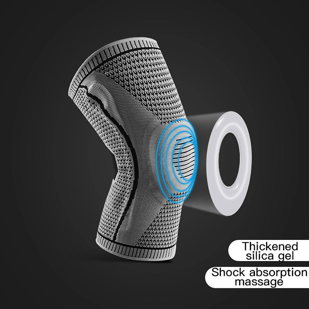 Double Compression Knee Sleeve Support for Knee Pain Sports Running Gym Joint Pain Relief Meniscus Tear Injury Recovery