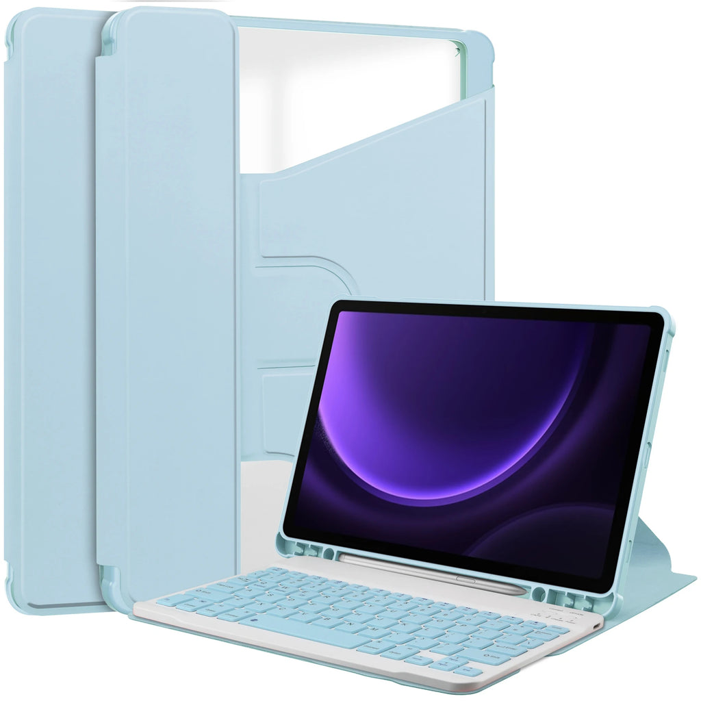 Smart Cover for Lenovo Tab M11 TB-330FU TB-331FC Case Xiaoxin Pad 2024 11 inch Wireless Keyboard funda withe pencil Holder Stand