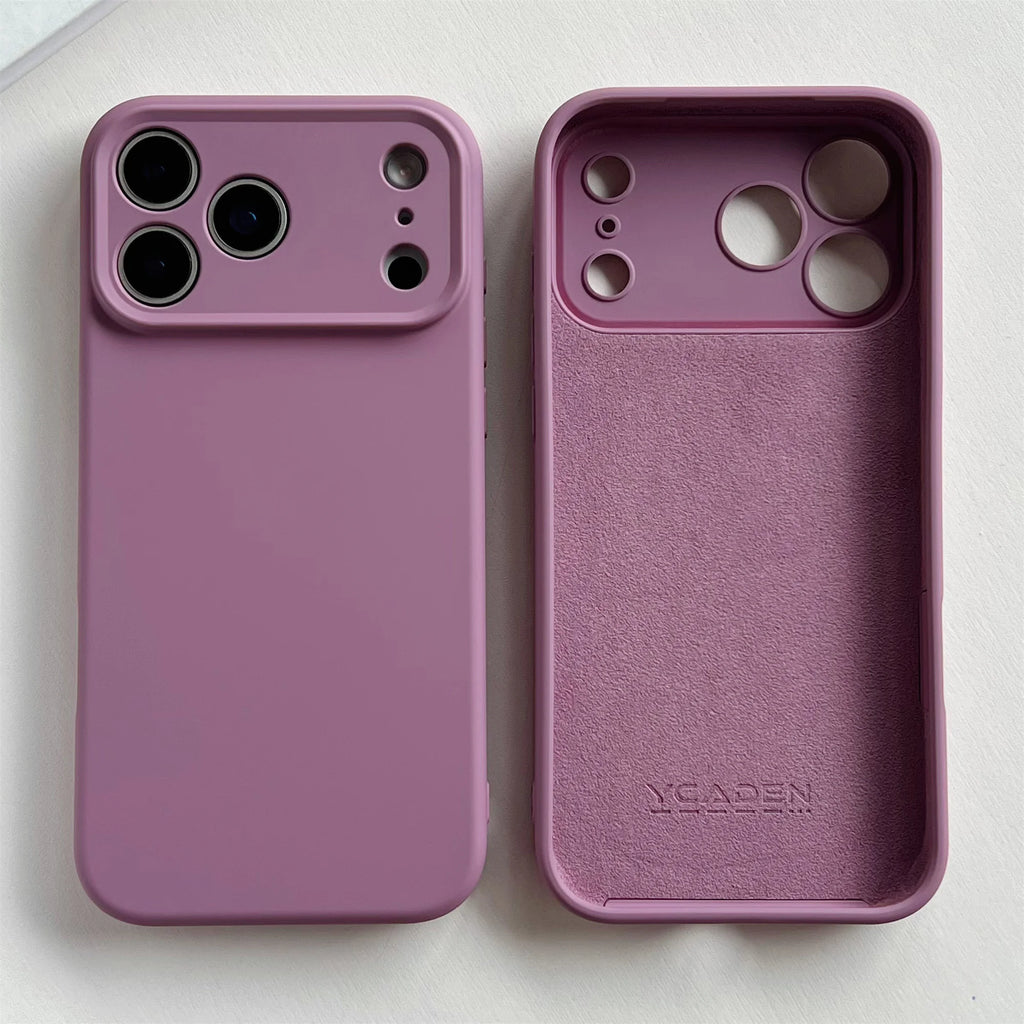 Liquid Silicone luxury Original Cover For iPhone 17 16 17 16 Pro Max 17 Air 16 PLus Case TPU Protect Skin Smooth Shockproof Case