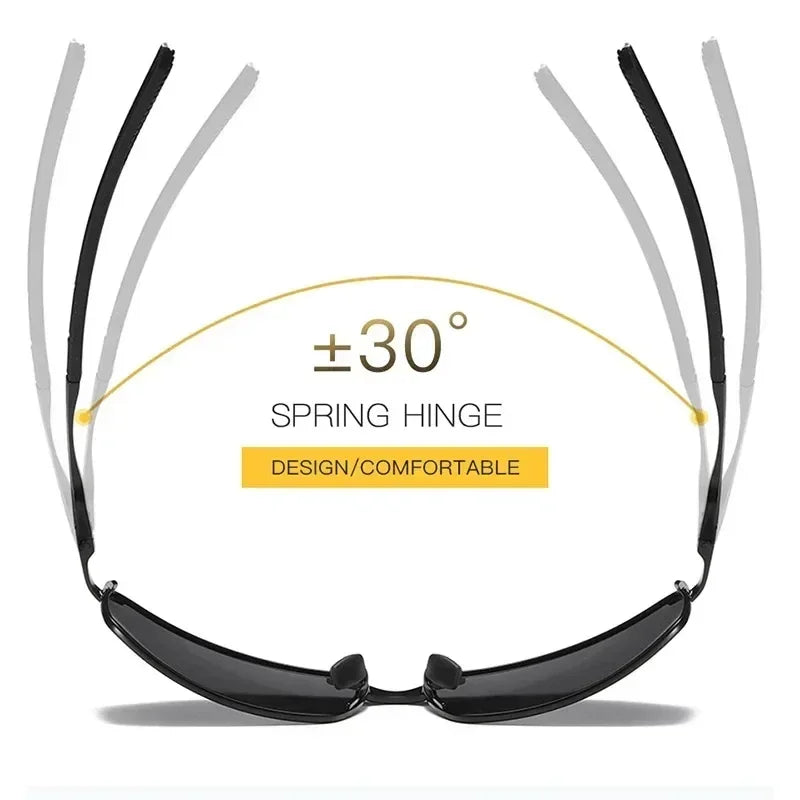 Polarized Sunglasses Fashion and Trend UV Protection Color Changing Driving Glasses for Men