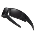 Square Frame Polarized Glasses, UV400 Full Frame for Cycling/Fishing, Outdoor Sports Sunglasses, Scratch-Resistant Lenses
