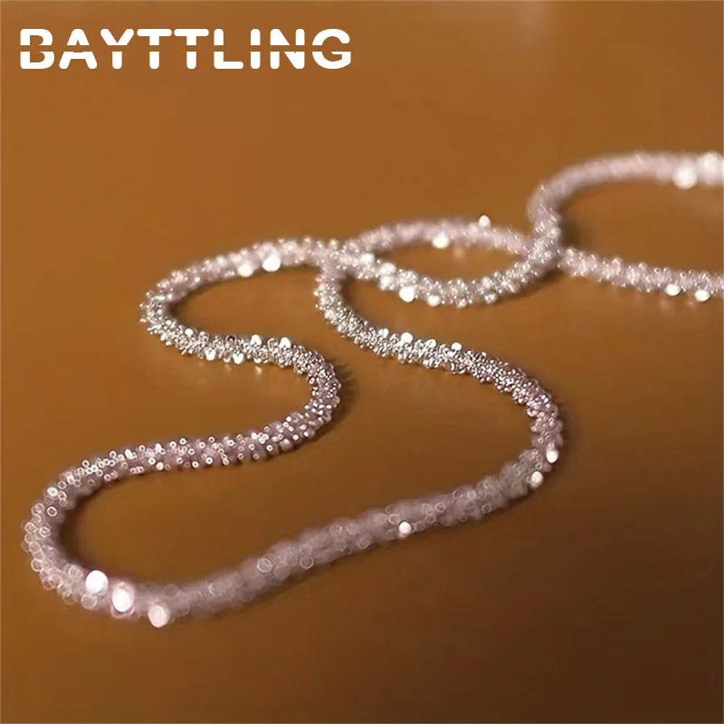 Sparkling Chain Necklace – Eight Lengths